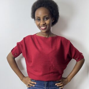 Maroon Short Sleeved Sweater top