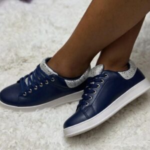 Navy blue Lavie sneakers