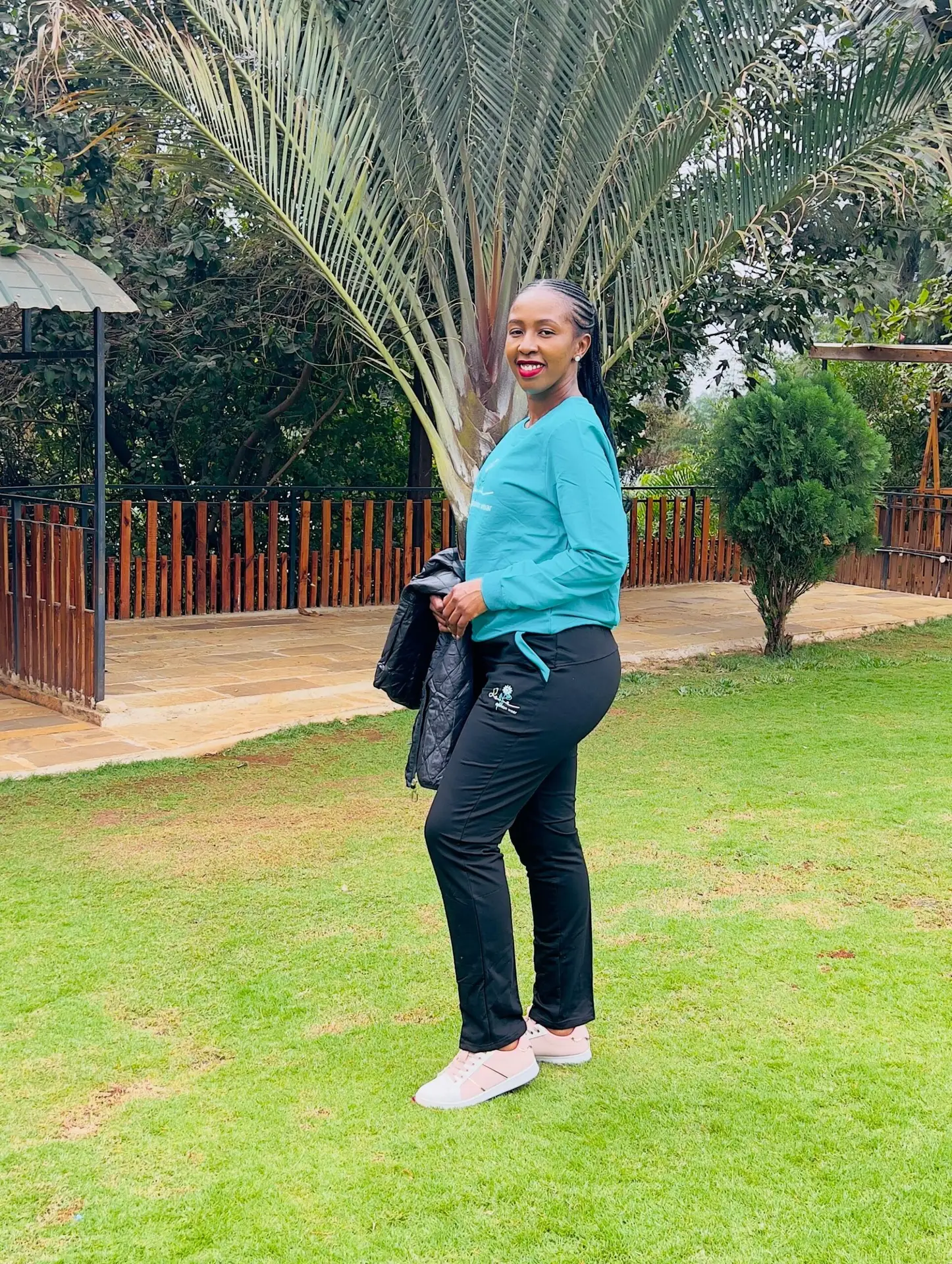 Turquoise blue 3pc tracksuit